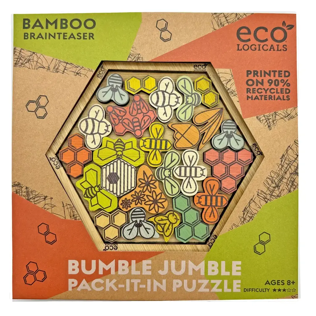 Project Genius Ecologicals Bumble Jumble Bamboo Puzzle