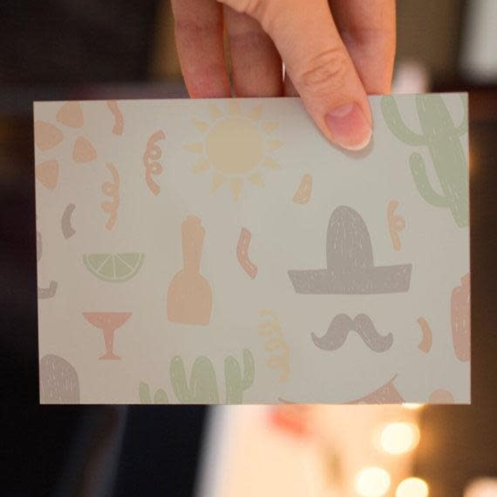 Lydia Tradewell Taco Greeting Card