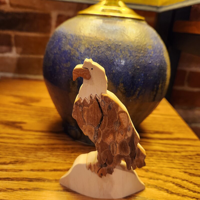 Talla Imports Eagle on a Rock