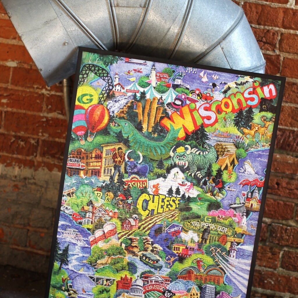 Puzzle Twist Wisconsin Spirit Jigsaw Puzzle