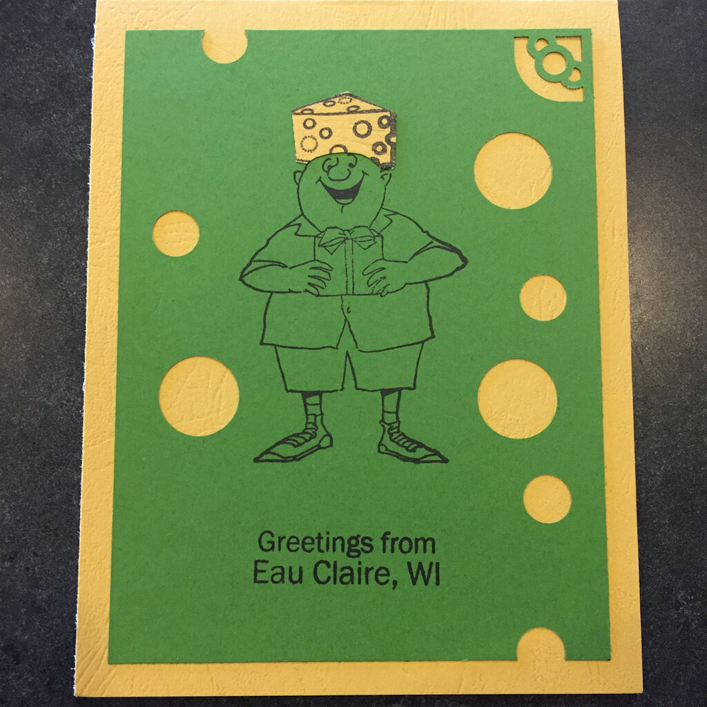 Cari Raynae Cheesehead Greeting Card
