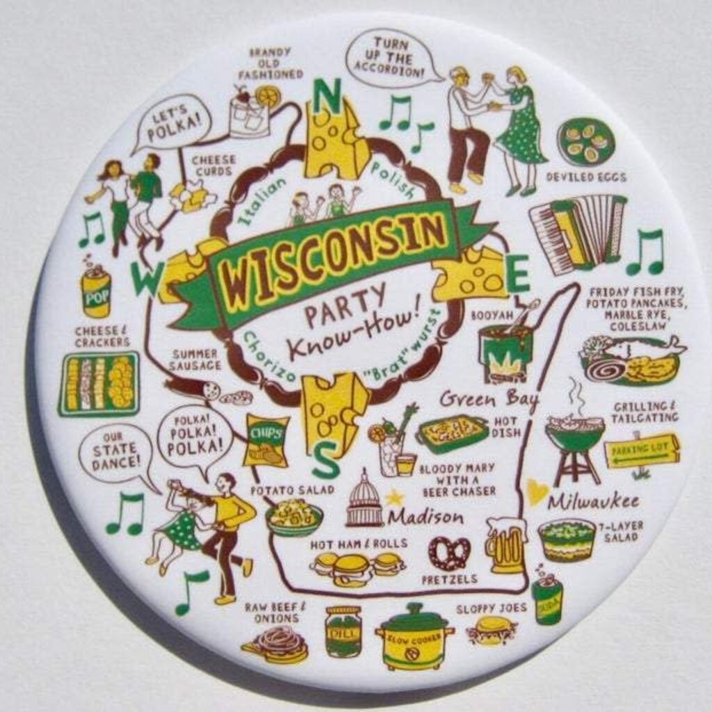 HANmade Milwaukee Magnet - Wisconsin Party Know How
