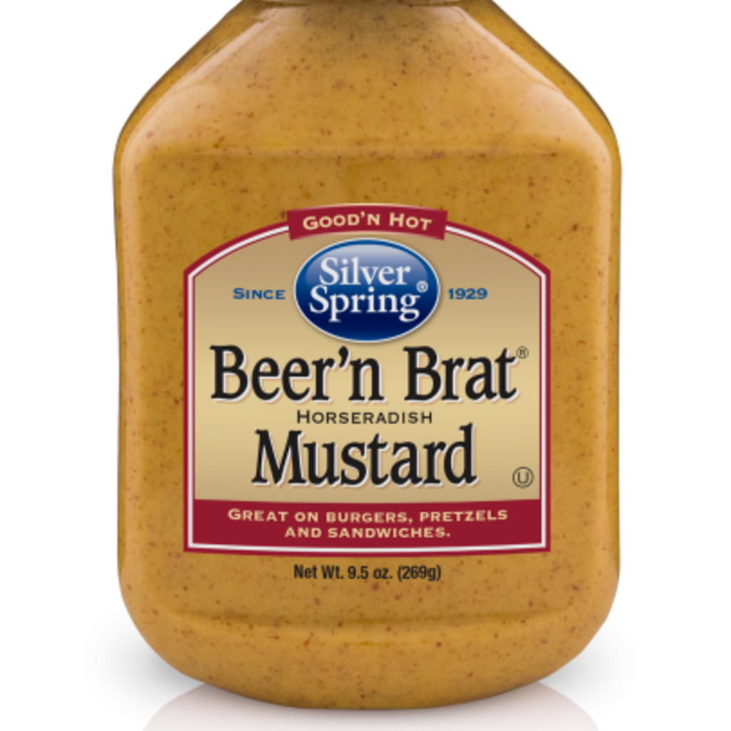 Silver Spring Foods Beer 'n Brat Mustard (9.5 oz.)