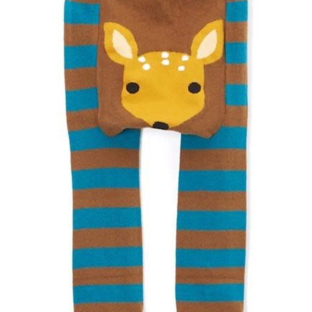 Volume One Kids Leggings - Woodland Deer (Fawn)