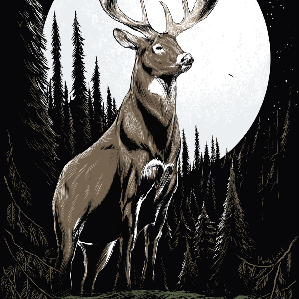 Volume One (Mark Lone) The Woods Are Calling Print (18x24)