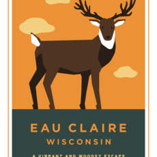 Volume One Eau Claire Animal Series Print - Deer
