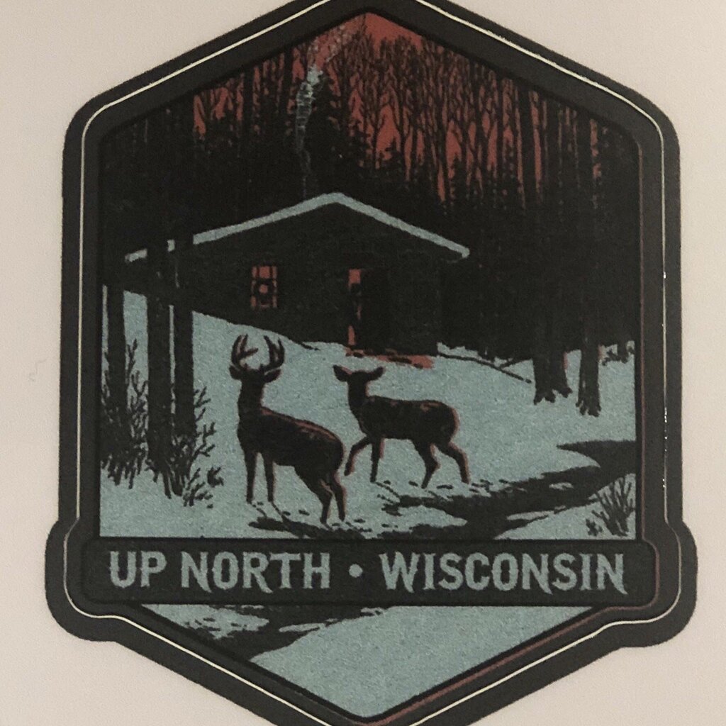 Volume One Die-Cut Sticker - Up North Wisconsin