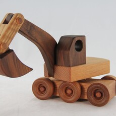 Hower Toys Hower Toys - Large Excavator Wooden Toy