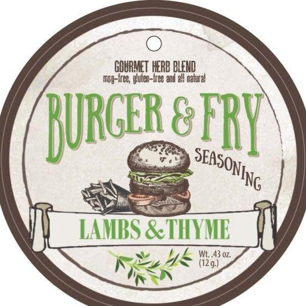 Lambs & Thyme Herb Blend - Burger and Fry Seasoning