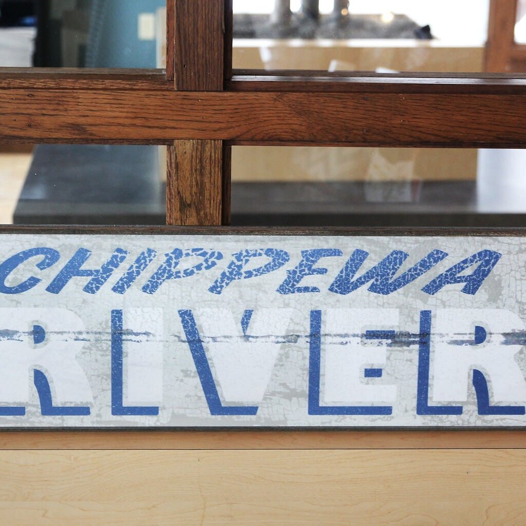 Volume One Chippewa River Arrow - Right Wooden Sign