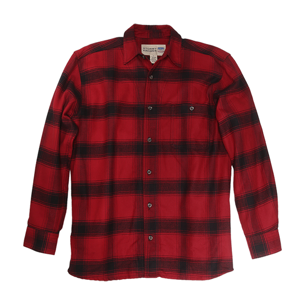 Stormy Kromer The Flannel Shirt - Red/Black