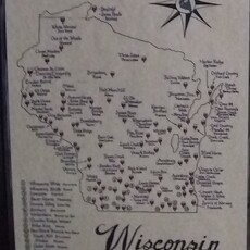 Wisconsin Wineries Map