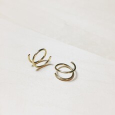 Hello Adorn Jewelry Tiny Twist Earrings