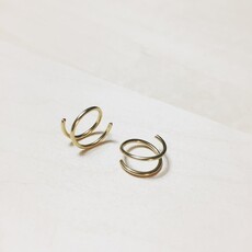 Hello Adorn Jewelry Tiny Twist Earrings