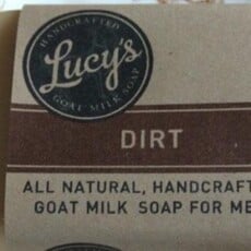 Lucy's Goat Milk Soap Lucy's Goat Milk Soap - Dirt