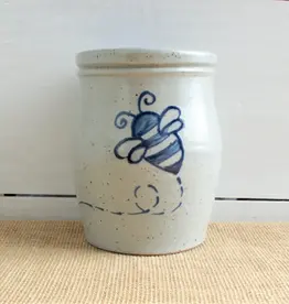 Rowe Pottery Utensil Jar - Bumble Bee