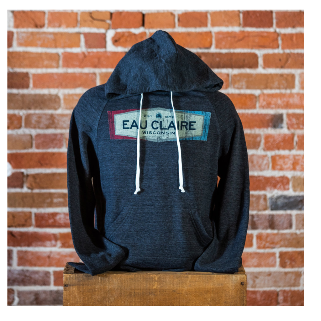 Volume One Eau Claire Est. Triblend Fleece Hoodie
