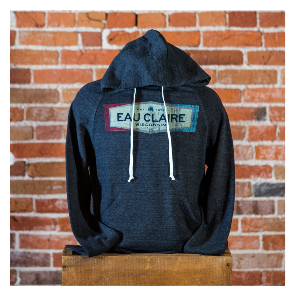 Volume One Eau Claire Est. Triblend Fleece Hoodie