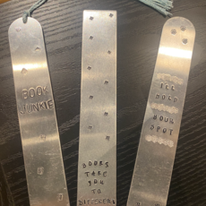 Metal Stamped Bookmark (Assorted) - Ashley Walton-Beal