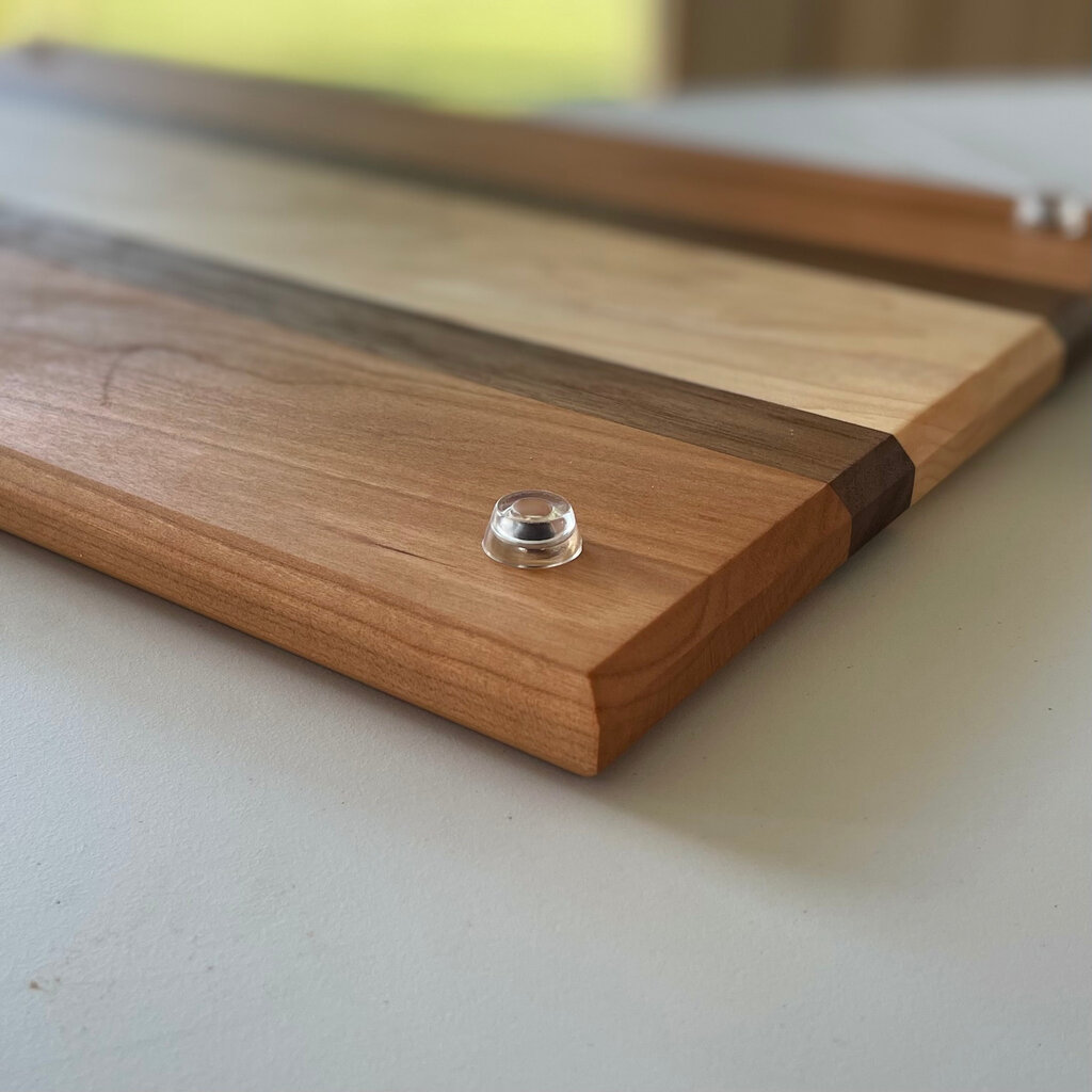 Wood Cutting Board + Wood Care Kit