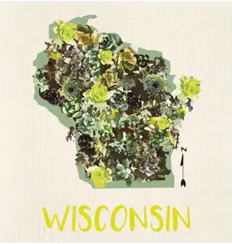 Potluck Press Swedish Dishcloth - Wisconsin Succulent