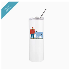 Creative Compass Insulated Tumblers - 20 oz. Paul Bunyan + Babe