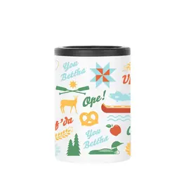 Creative Compass Insulated Can Koozie - Midwest Icons