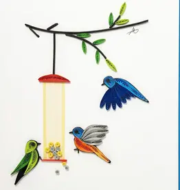 Iconic Quilling Quilling Greeting Card Bird Feeder