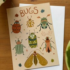 Lily Wenndt Illustration Bugs Greeting Card