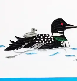 Iconic Quilling Quilling Greeting Card Loon