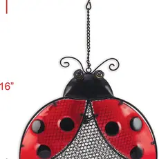 Sunset Vista Designs Ladybug Bird Feeder