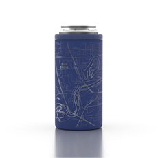 Well Told Wholesale Insulated 16oz Tall Can Cooler - Midnight Blue