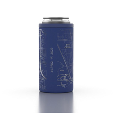 Well Told Wholesale Insulated 16oz Tall Can Cooler - Midnight Blue