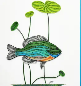 Iconic Quilling Quilling Greeting Card Bluegill