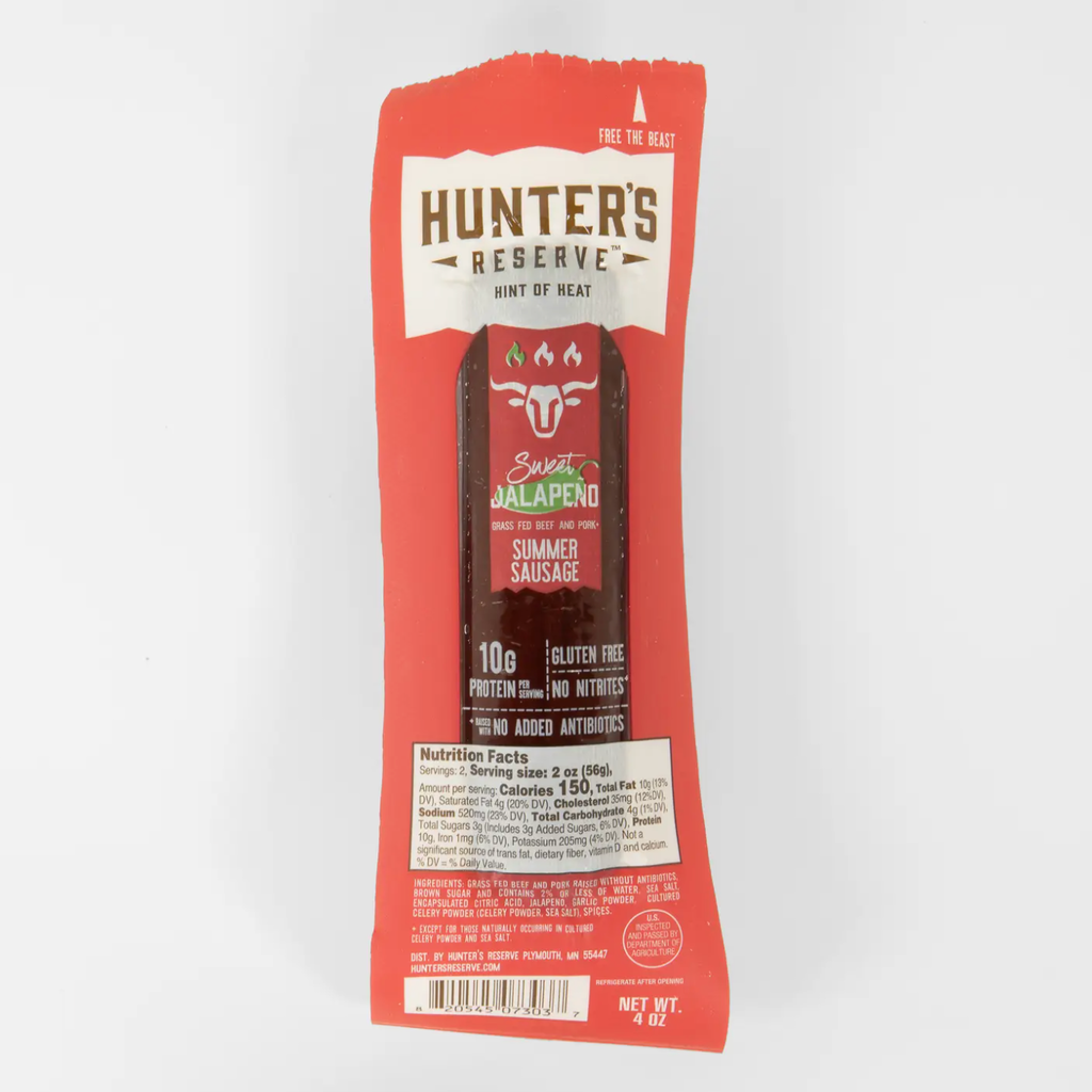 Hunter's Reserve Hunter's Reserve Summer Sausage - Sweet Jalepeno  (4 oz.)