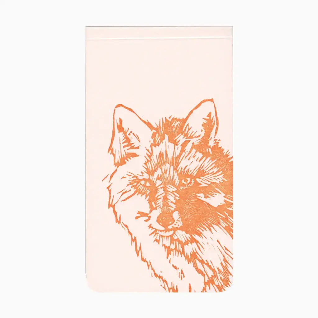 Blackbird Letterpress (Faire) Fox Jotter Notepad
