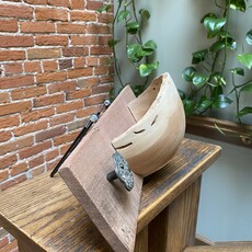 Richard Ryan Live Edge Wall Hanging Dish with Hooks