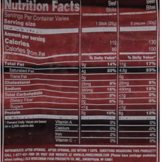 Old Wisconsin Old Wisconsin - Beef Snack Sticks (7oz)