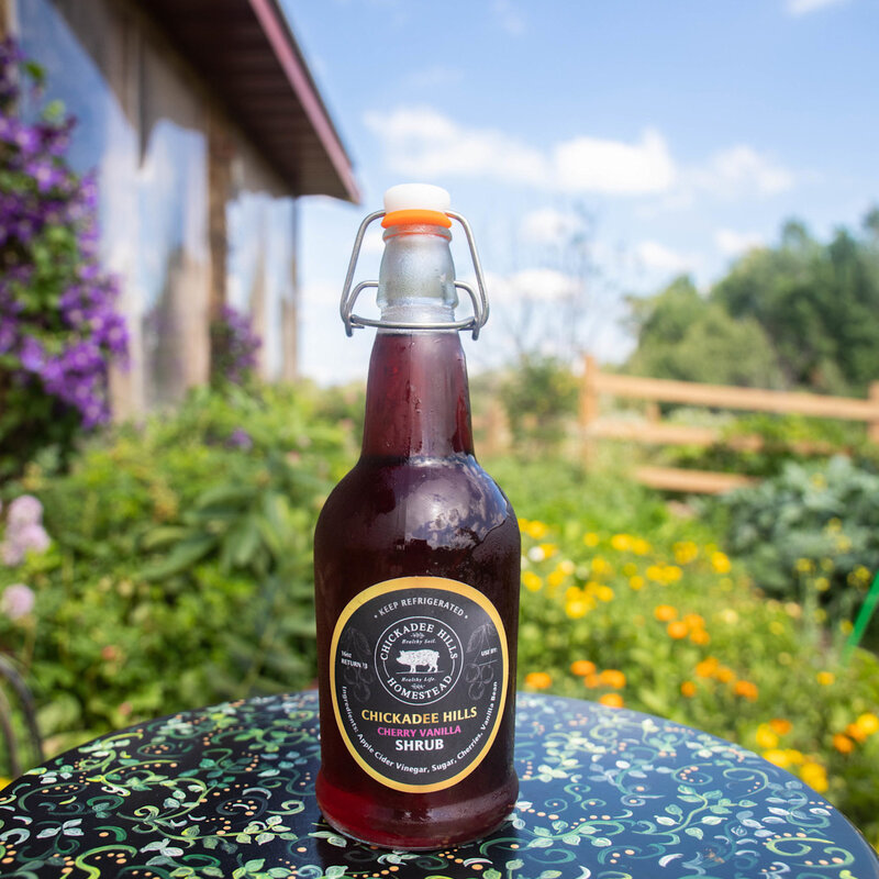 Cherry Vanilla Shrub