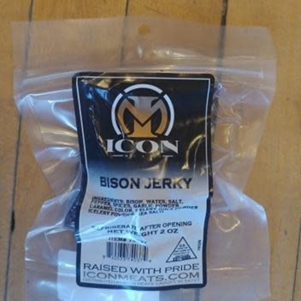 Icon Meats Bison Jerky Strips - Original (2 oz.)