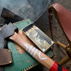 Mollyjogger MJ 4" Hearth Safety Matches (Camp Scene)