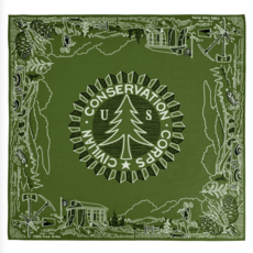 Mollyjogger CCC Legacy Bandana Tree Army Green