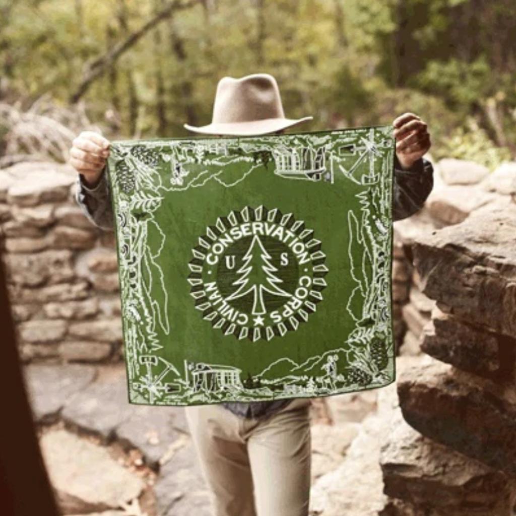 Mollyjogger CCC Legacy Bandana Tree Army Green