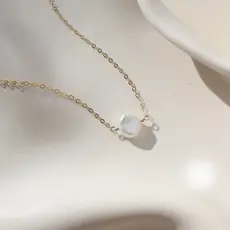 Freshwater Pearl Necklace - 14k Gold Fill