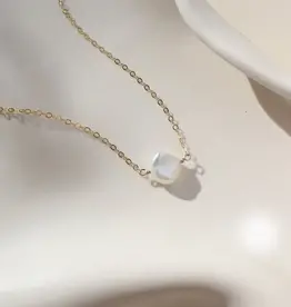 Freshwater Pearl Necklace - 14k Gold Fill