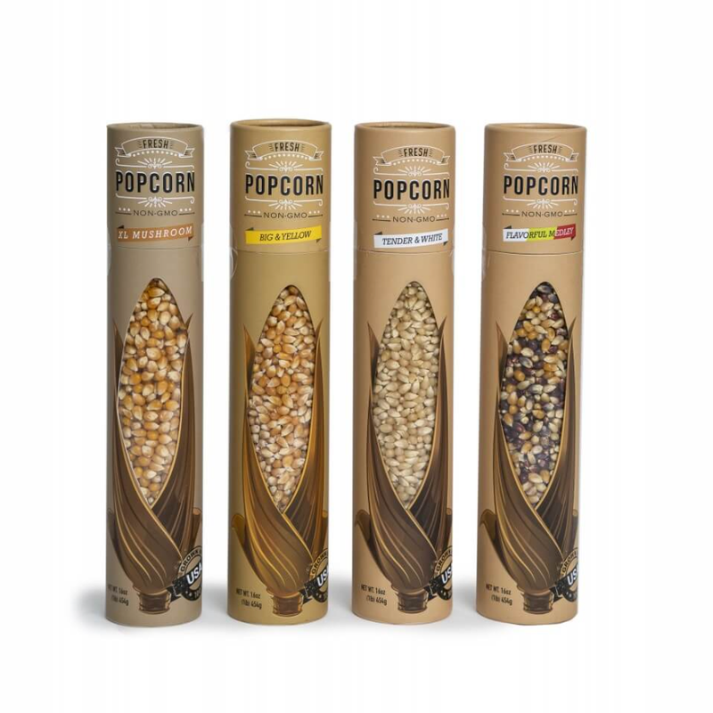 Walter Rhein Farm Fresh Popcorn Tube