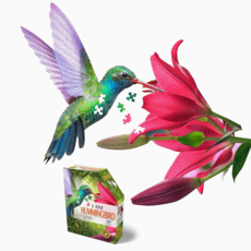 Madd Capp Games & Puzzles Capp Puzzle - I AM Hummingbird