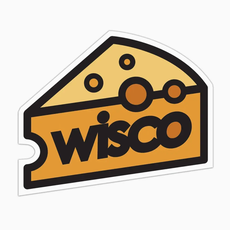 Giltee MKE Sticker - Wisco Cheese