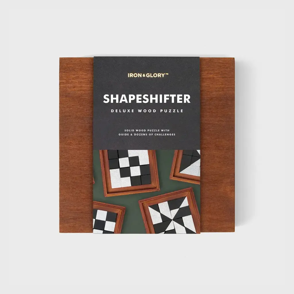 SUCK UK Shapeshifter - Wooden Puzzle