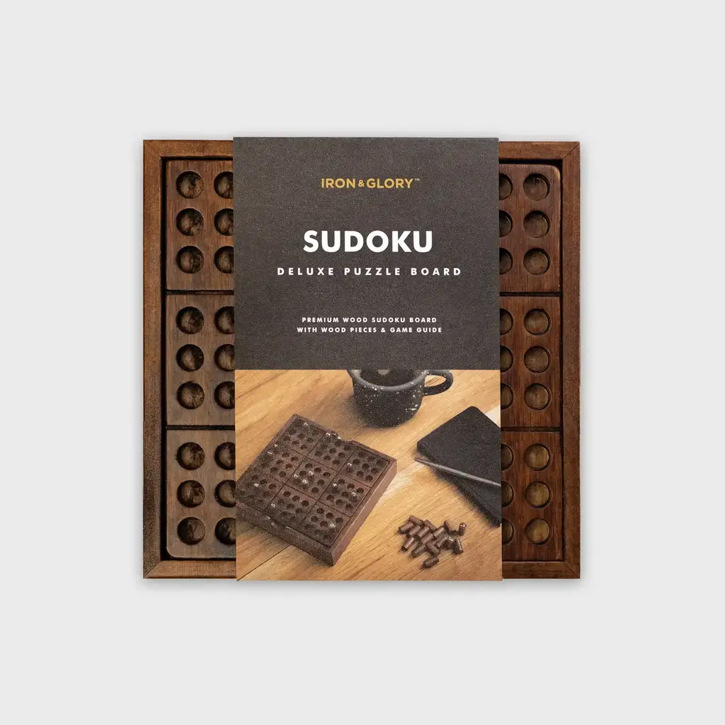 SUCK UK Sudoku - Wooden Game